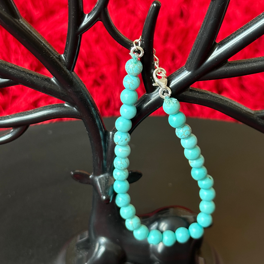 Turquoise Bead Bracelet