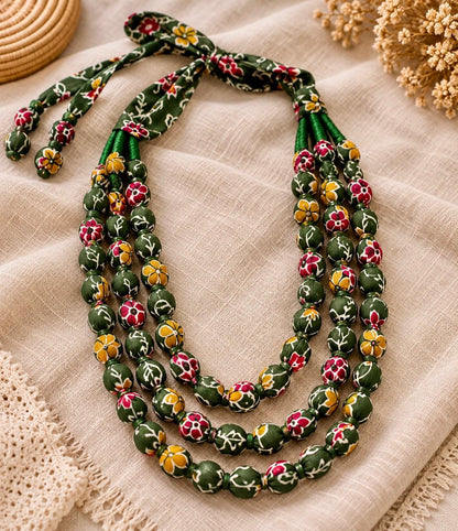 Hand Made Neck-pieces in Pure cotton fabric