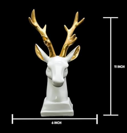 Deer-head Statue Bust
