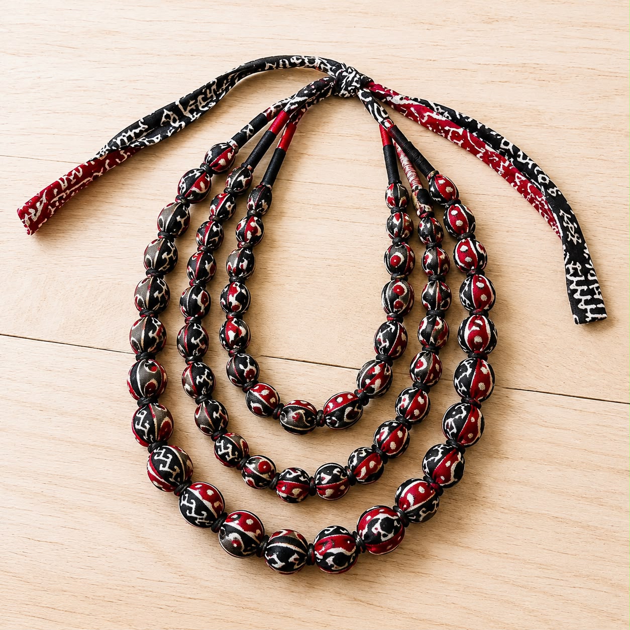 Hand Made Neck-pieces in Pure cotton fabric