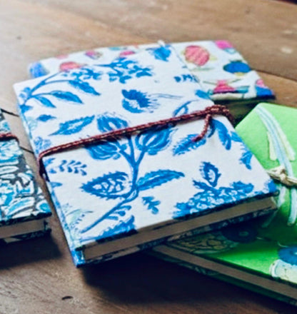 Whispers of paper ~ Hand-cafted cotton Notebook