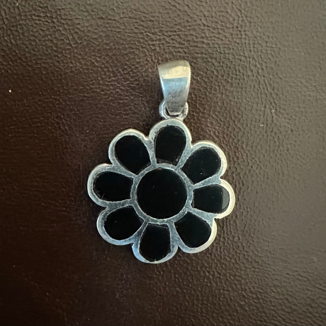 Midnight Blossom Pendant