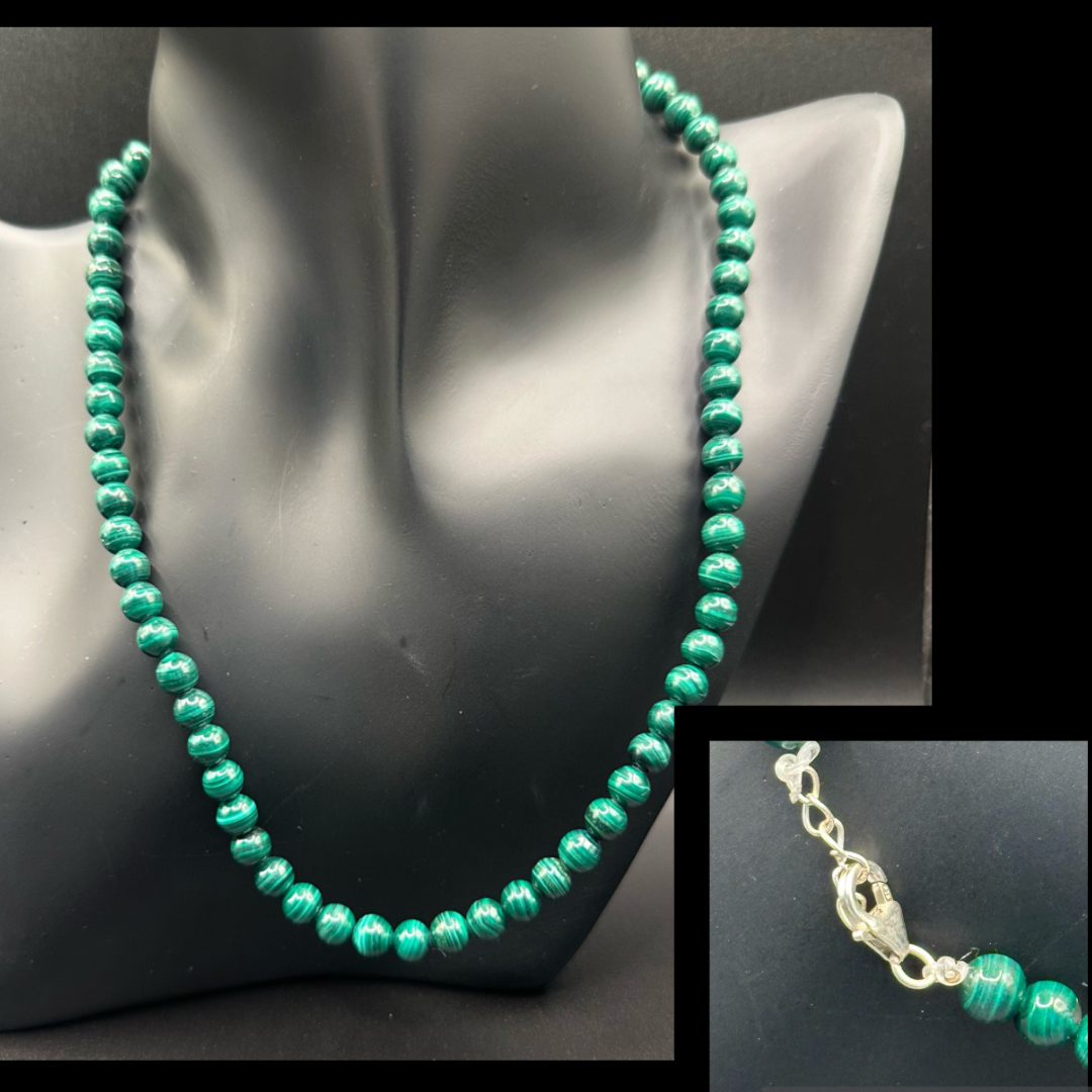 Single String Green Malachite