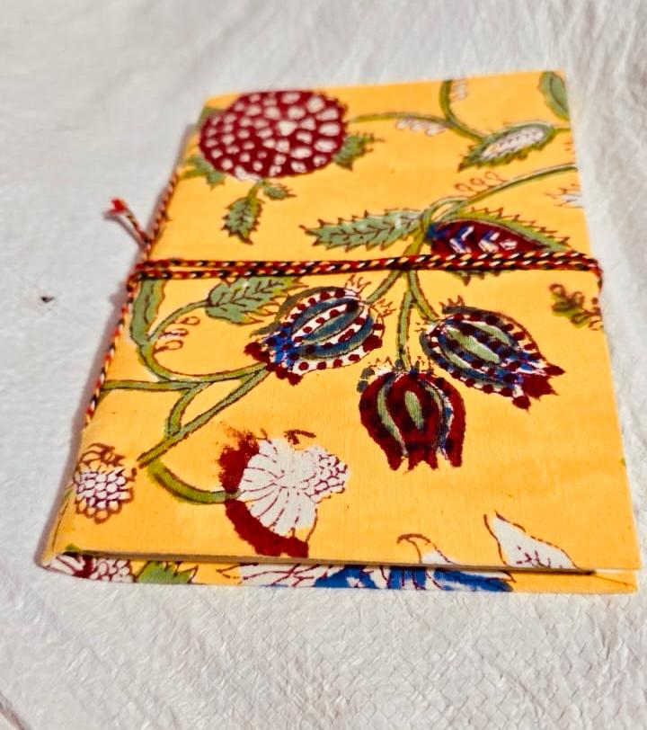 Whispers of paper ~ Hand-cafted cotton Notebook