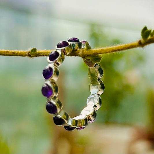 Eternity Amethyst Ring