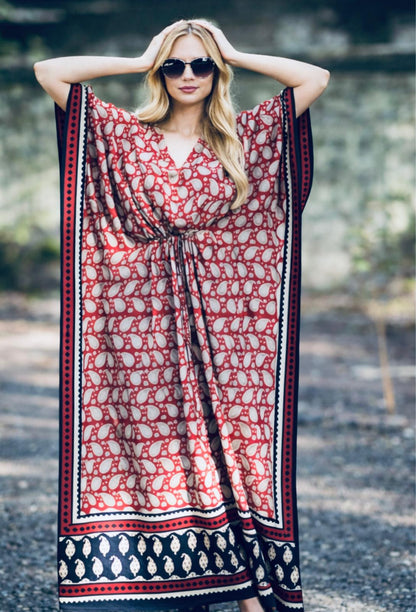 Paisley Art Kaftan