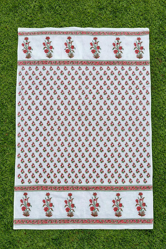 Dark Red Tulip Sarong